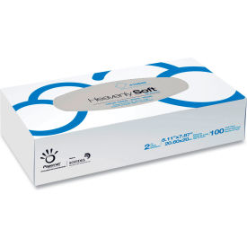 Papernet&#174; Heavenly Soft Facial Tissue 2-Ply White 100 Sheets/Box 30 Boxes/Case