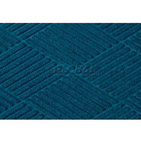 WaterHog&#174; Diamond Mat Fashion Border 3/8"" Thick 6' x 6' Navy