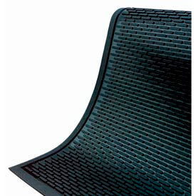 SuperScrape&#153; Slip-Resistant Mat 3/16"" Thick 2.5' x 3' Black