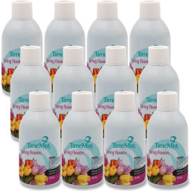 Metered Fragrance Dispenser Refill Spring Flower 5.3 Oz Aerosol 12/Case - WTB332553TMCACT