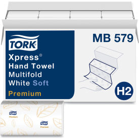 Tork&#174; Premium Soft Xpress Multifold Hand Towels 2-Ply 9-1/8 x 9-1/2 Wht 135/Pk 16 Pks/Ctn