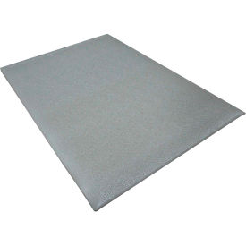 Transforming Technologies ESD Anti-Fatigue Floor Mat 3/8"" Thick 3' x 5' Gray