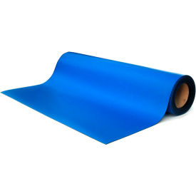 Transforming Tech MT4500 Series ESD Rubber Matting 0.080"" Thick 36""W Full 50 Ft Roll Royal Blue