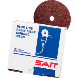 United Abrasives - Sait 50378 7A-S Fiber Disc 4-1/2"" x 7/8"" 80 Grit Ceramic
