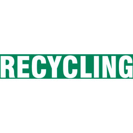 Accuform PTP190 Floor Stripe&#8482; - Recycling - 3"" x 12""