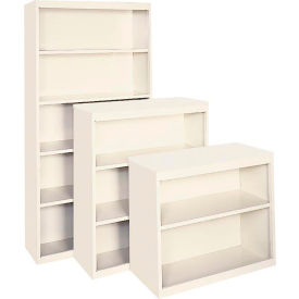 Steel Cabinets USA BCA-367213-P Bookcase Assembled 36x13x72 Putty