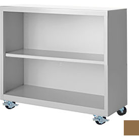 Steel Cabinets USA Bookcase Assembled 36W x 18D x 33H Tropic Sand