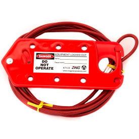 ZING RecycLockout Cable/Hasp Lockout Device - 10 FT 7133