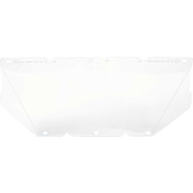 MSA V-Gard&reg; NitrometerContouredClear PC Use With Chin Protector 8""W x 17""L x .04""H