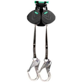 MSA V-Edge&#8482; Personal Fall Limiter 8' Web Twin Leg Aluminum Rebar Hook 10192009