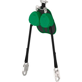MSA Safety V-Tec Edge&#153; Personal Fall Limiter Twin-Leg 36C Steel Snap Hook 8'L
