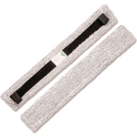 Unger&#174; VisaVersa&#174; Pro 10"" Microfiber Replacement Pad Light Gray Pack of 10