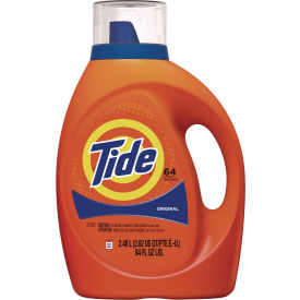 Tide&#174; Liquid Laundry Detergent Original Scent 64 Loads 92 oz. Bottle 4/Case