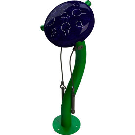 Freenotes Calypso with Inground Mount Kit Green Post