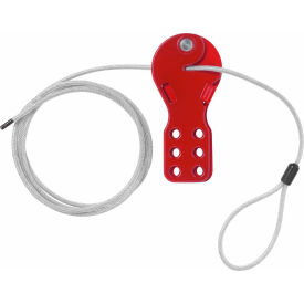 ABUS Standard Lockout Cable 00356 With 6' Sheathed Metal Cable