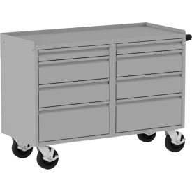 Valley Craft&#174; Collectors Edition Garage Workbench Cabinet 52""W x 21""D x 36""H Black/Silver