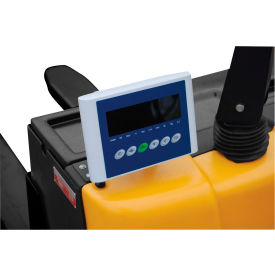 Vestil&#153; Electric Pallet Truck with Scale 3000 lb. Capacity 25""W x 47""L Forks