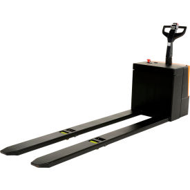Vestil&#153; Steel Electric Pallet Truck with Batteries 4500 lb. Capacity 27""W x 96""L Forks