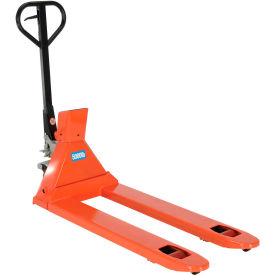 Vestil Manual Pallet Jack Scale Truck NTEP Approved 5000 lb. Capacity 21-/12""W x 46""L Forks