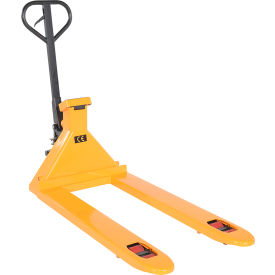 Vestil Low Profile Manual Pallet Truck with Scale 5000 lb. Capacity 27""W x 48""L Forks