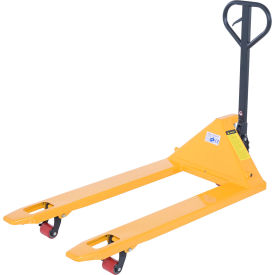 Vestil&#153; Economy Pallet Truck Hand and Foot Release 4400 lb. Cap 27""W x 48""L Forks