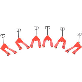 Vestil&#153; Pallet Truck 5500 lb. Capacity 27""W x 48""L Forks 6 Pack