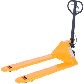 Vestil&#153; Steel Pallet Truck with Brake 5500 lb. Capacity 27""W x 48""L Forks