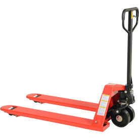 Vestil&#153; Pallet Truck with Steel Wheels 5500 lb. Capacity 27""W x 48""L Forks