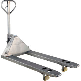 Vestil Pallet Truck Stainless Steel 5500 lb. Capacity 27""W x 48""L Forks