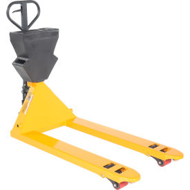 Vestil Manual Pallet Truck 5500 lb. Capacity 27""W x 48""L Forks Yellow/Black
