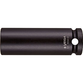 Vega&#153; 1/2"" Square Drive 24mm 12 Point Long Length Thin Wall Impact Socket