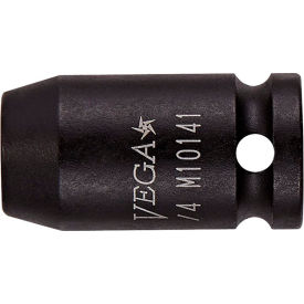 Vega&#153; 1/4"" Square Drive 12mm 6 Point Magnetic Standard Length Impact Socket