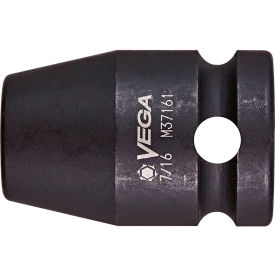 Vega&#153; 1/2"" Square Drive 15mm 6 Point Magnetic Standard Length Impact Socket