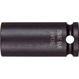 Vega&#153; 3/8"" Square Drive 7/16"" 6 Point Magnetic Standard Length Impact Socket Sheet Metal