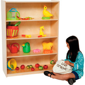 Wood Designs&#8482; Natural Bookshelf 48""H