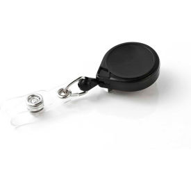KEY-BAK MINI-BAK HD-ID Retractable Key Reel with 24"" Nylon Cord Steel Belt Clip