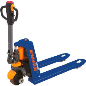 Wesco&#174; Advantage Pro Self-Propelled Elec. Pallet Jack 24V Batt 3300 lb Cap 27""W x 48""L Forks