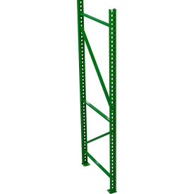 Husky Rack & Wire Pallet Rack Teardrop Upright Frame - 36""D x 144""H