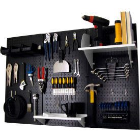 Wall Control Pegboard Standard Tool Storage Kit 48""W X 32""H X 3/4""D