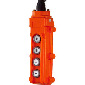 JET&#174; 4 Button Pendant 10' Power Cord for SSC Series Electronic Hoists