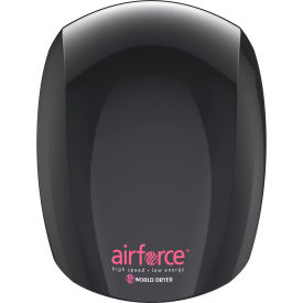 World Dryer Airforce Hand Dryer 120V - Black - J-162A3