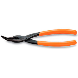 Beta 1033 5-1/2"" 1.3mm Tip Size 45&#176; Internal Retaining Ring Snap Circlip Plier