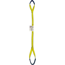 Lift America 1""X3' Poly EdgeGuard Flat Web Sling w/Buffered Twisted Eye Type IV TE1-901X3 S152001