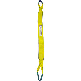 Lift America 4""X6' Poly EdgeGuard Flat Web Sling w/Buffered Twisted Eye Type IV TE1-904X6 S152019