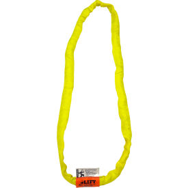 Lift America Round Sling Endless SP90 X 4' Yellow Vertical Capacity 8400 LBS (S201017)