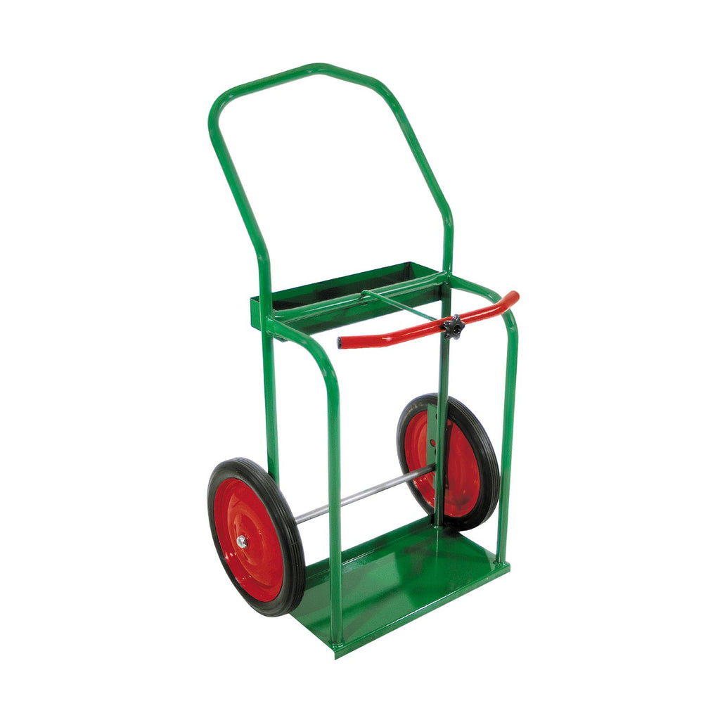 Anthony 85-14 High-Rail Frame Dual-Cylinder Cart, For 9.5" Cylinders with 14" Solid Rubber Wheels