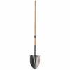 AMES 1554300 Long Handle Round Point Shovel - 9 1/2 Inch Steel Blade