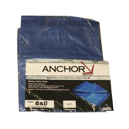 Anchor Brand, 101-1212 Polyethylene Tarp Woven Reinforce Pack of 1