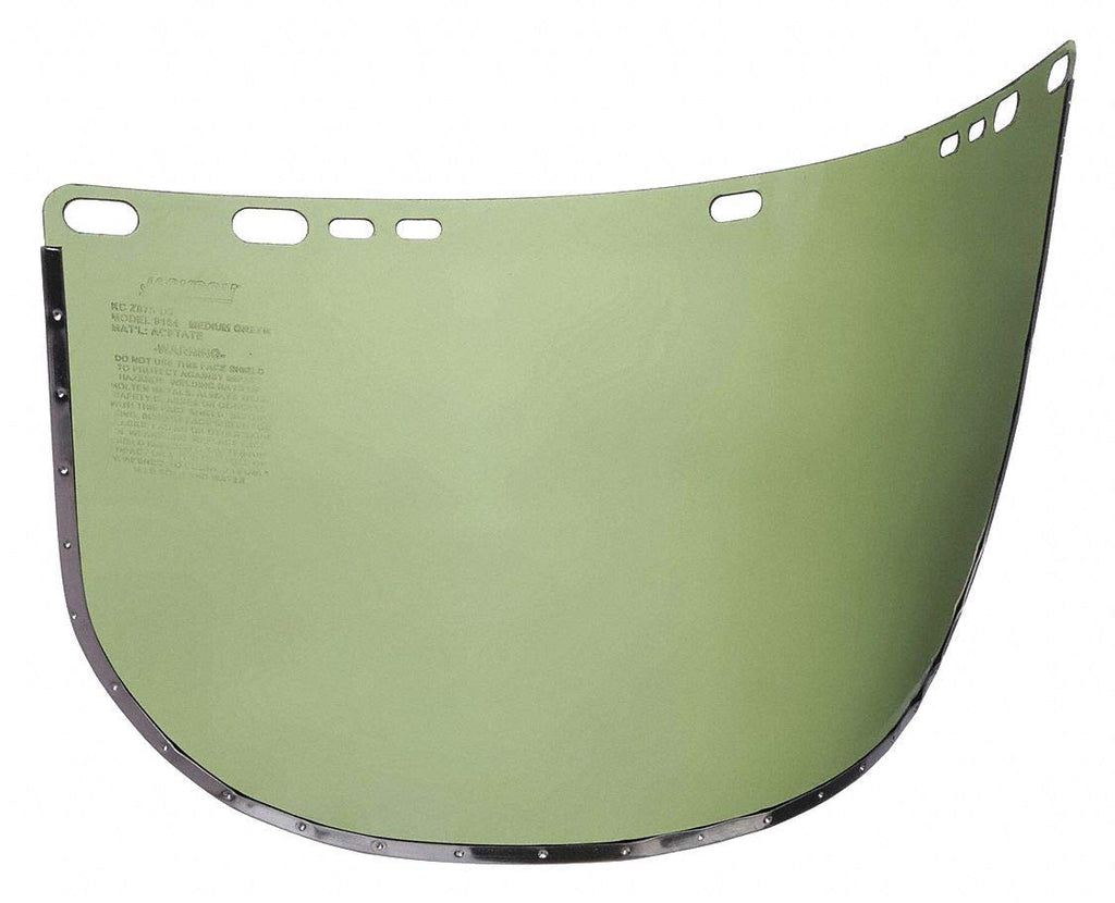 JACKSON SAFETY 138-29053 CLEAR Visor Face Green Shield Acetate Window Pack of 1