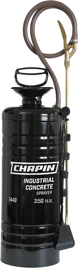 Chapin 139-1449 Industrial 3.5-Gallon Professional Concrete Funnel Top Sprayer Black Pack of 1